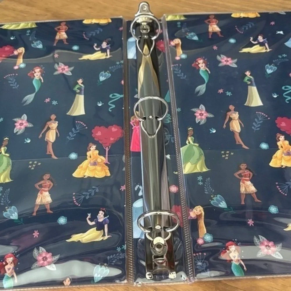 Disney Princess  It's A Good Day to be Happy 3-Ring Binder 1